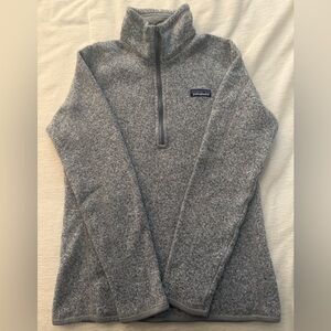 Patagonia Women's Heathered Gray Cowl Neck Sweater